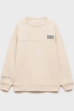 MANGO KIDS Sudadera estampada parche 4 años