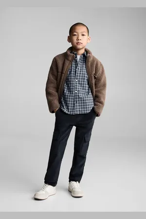 MANGO KIDS Camisa micro cuadros 2