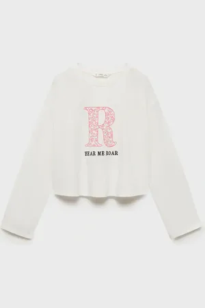 MANGO KIDS Camiseta estampada algodón 4 años
