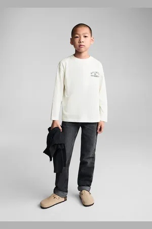 MANGO KIDS Camiseta manga larga estampada 8 años
