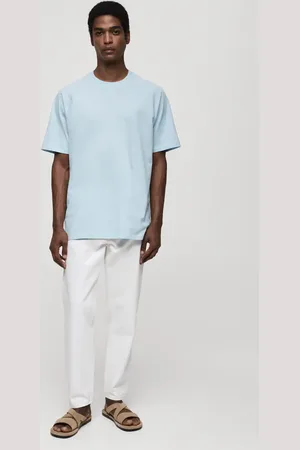 MANGO AN Camiseta algodón relaxed fit