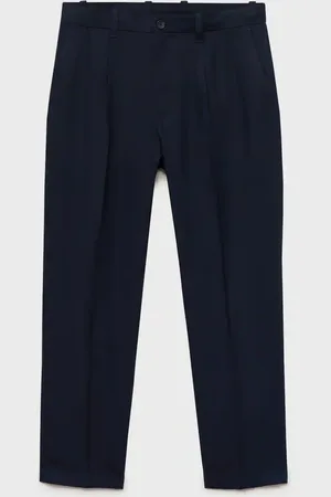 MANGO AN Pantalón lino regular fit