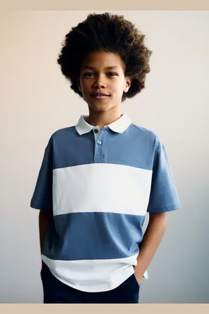 MANGO KIDS Polo rayas algodón 2 años