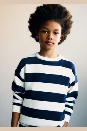 MANGO KIDS Jersey punto rayas 6 años
