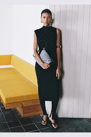 MANGO Bolso bucket grande estampado cebra Unitalla