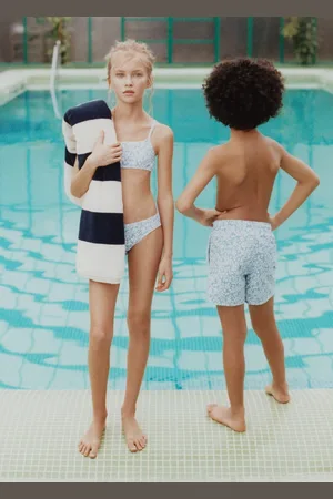 MANGO KIDS Bikini estampado floral 6 años