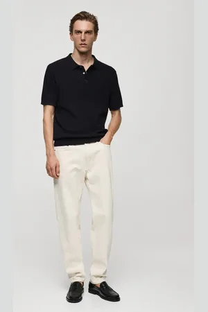 MANGO AN Polo punto fino estructura E