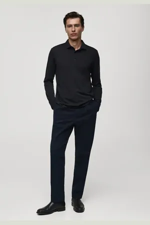 MANGO AN Polo lana regular fit