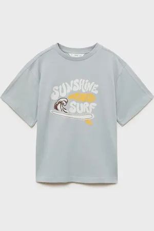 MANGO KIDS Camiseta algodón estampada 2 años