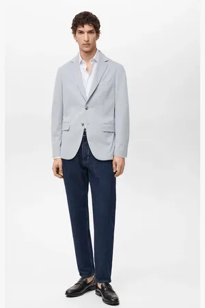 MANGO AN Americana Verner slim fit algodón 6