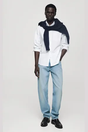 MANGO AN Jeans Bob regular fit lavado claro 6