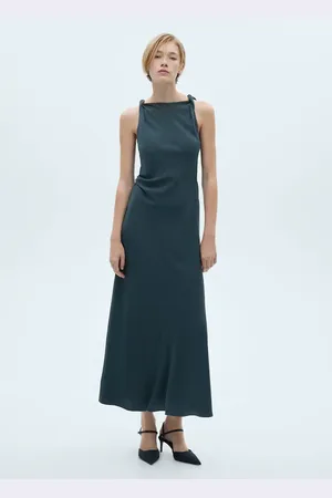 MANGO Vestido largo evasé E