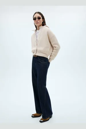 MANGO Chaqueta punto capucha