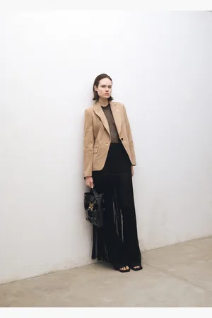 MANGO Blazer ante entallada CH