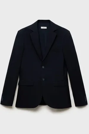 MANGO TEEN Americana slim fit piqué