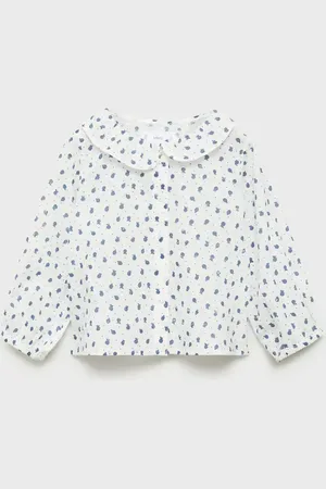 MANGO BABY Blusa cuello babydoll estampada 28 meses