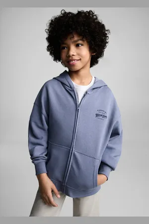 MANGO KIDS Sudadera abierta capucha 8 años