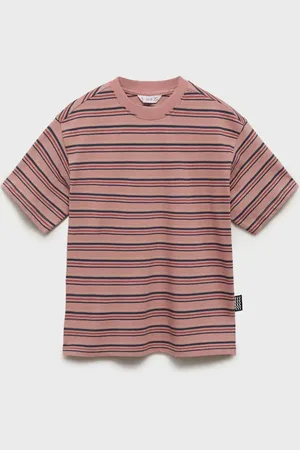 MANGO KIDS Camiseta algodón rayas 6 años