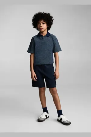 MANGO KIDS Bermudas cargo cordón 4 años