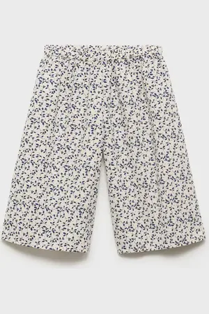 MANGO BABY Pantalón recto estampado floral 6 años