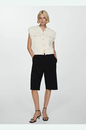 MANGO Bermudas pinzas