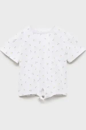 MANGO BABY Camiseta estampada nudo 824 meses
