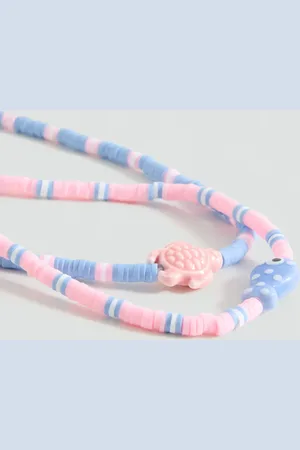 MANGO KIDS Pack 2 collares combinados Unitalla