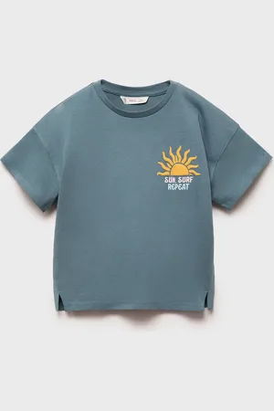 MANGO KIDS Camiseta estampado relieve 6 años