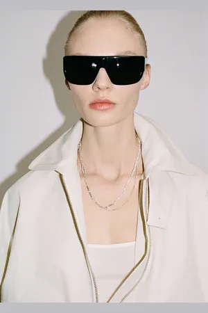 MANGO Collar doble cadena perlas Unitalla
