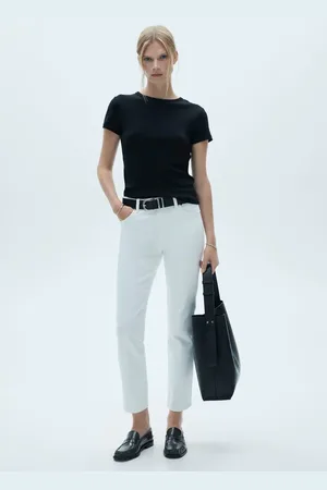 MANGO Jeans Claudia slim crop