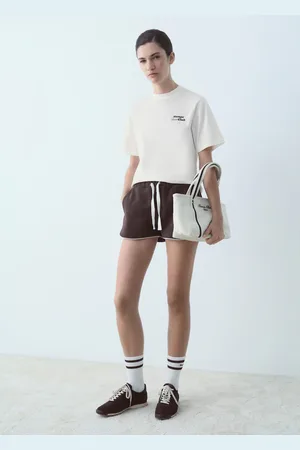 MANGO Camiseta algodón mensaje estampado