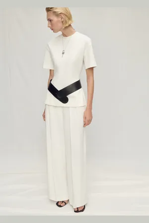 MANGO Pantalón traje lyocell pinzas