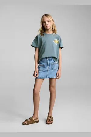 MANGO KIDS Camiseta estampado relieve 6 años
