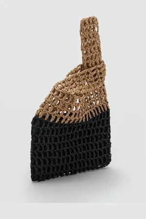 MANGO TEEN Bolso de mano crochet Unitalla