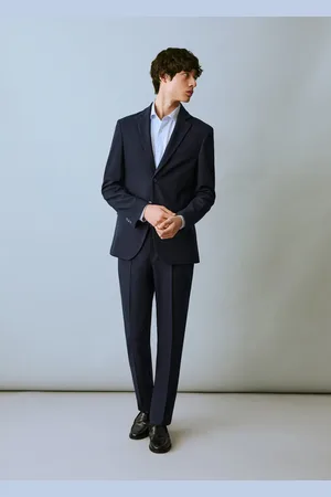 MANGO TEEN Americana slim fit piqué