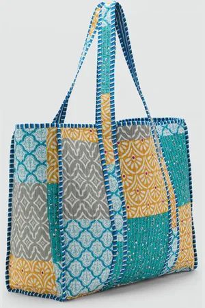 MANGO TEEN Bolso acolchado patchwork Unitalla