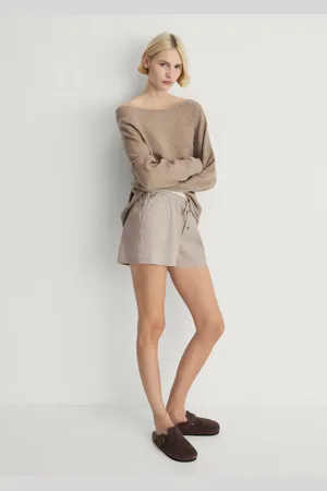 MANGO Shorts pijama rayas detalle elástico CH