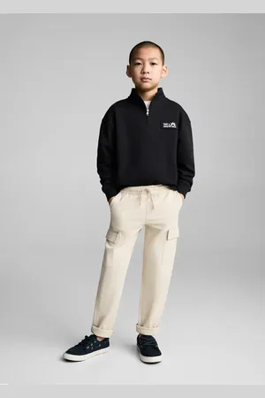 MANGO KIDS Sudadera cuello alto cremallera 6 años