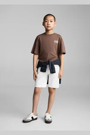 MANGO KIDS Camiseta estampado palmeras 4 años
