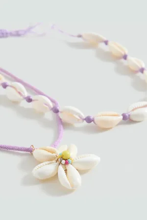 MANGO KIDS Set 2 collares combinados Unitalla