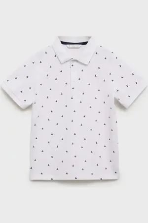 MANGO KIDS Polo algodón estampado 6 años