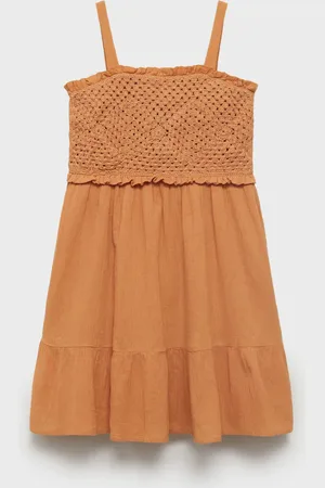 MANGO KIDS Vestido crochet 8