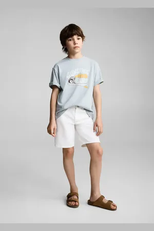 MANGO KIDS Camiseta estampada surf 2 años
