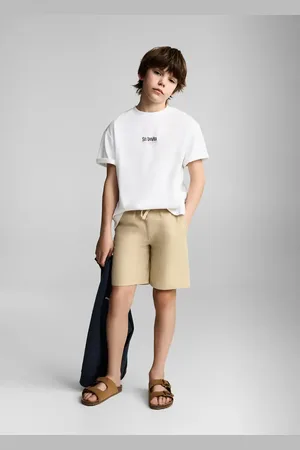 MANGO KIDS Camiseta algodón estampada 4 años
