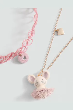 MANGO KIDS Pack 2 collares Unitalla