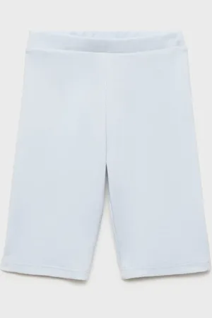 MANGO KIDS Leggings cortos canalé 8 años