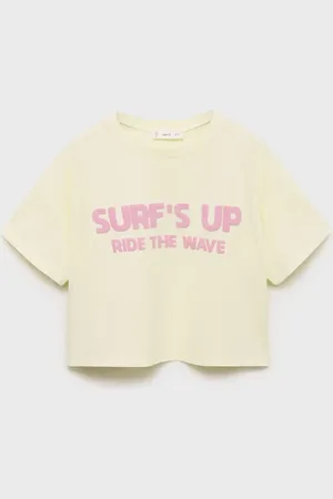 MANGO KIDS Camiseta mensaje relieve 2 años