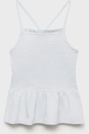 MANGO KIDS Top nido de abeja algodón 8 años