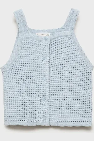 MANGO KIDS Top punto botones 6 años