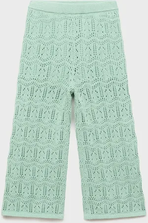 MANGO KIDS Pantalón punto calado 4 años